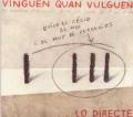 CD - Vinguen quan vulguen - Lo directe